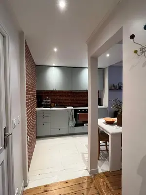 Cuisine ou kitchenette dans l'établissement Charming Appartment 9th Arrondissement