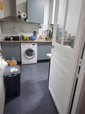 Cuisine ou kitchenette dans l'établissement Shayan Shared House Room F2