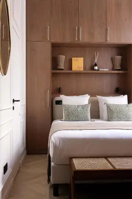 Un ou plusieurs lits dans un hébergement de l'établissement Amazing boutique suite 2P - Louvre Museum