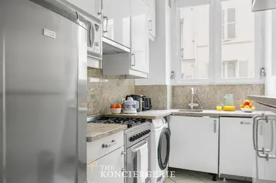 Cuisine ou kitchenette dans l'établissement Luxe & terrasse privee - 2 BedRoom - Centre Paris