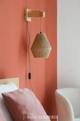 Un ou plusieurs lits dans un hébergement de l'établissement Luxe & terrasse privee - 2 BedRoom - Centre Paris