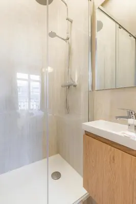 Salle de bains dans l'établissement Exceptional Luxury Apartment near Avenue Foch in Paris 16th