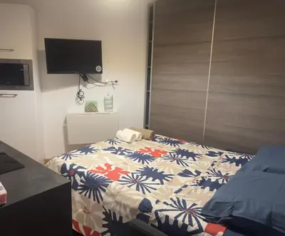 Un ou plusieurs lits dans un hébergement de l'établissement Apartamento Paris 15