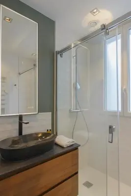 Salle de bains dans l'établissement Paris Sacré Coeur Prestige residence