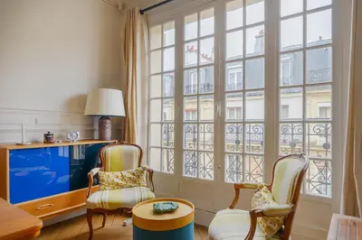 Cuisine ou kitchenette dans l'établissement Paris Sacré Coeur Prestige residence