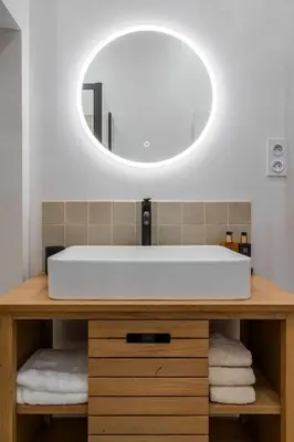 Salle de bains dans l'établissement Appartement cosy pour 4 Paris