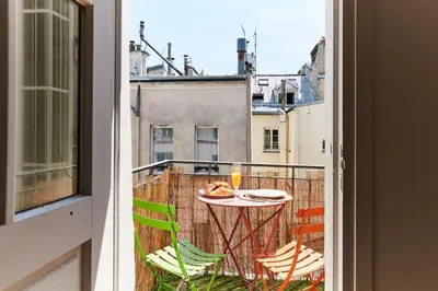 Balcon ou terrasse dans l'établissement Serenty - Latin Quarter - 1BR with Balcony