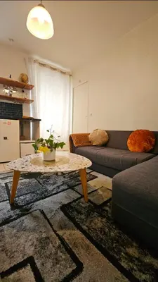 Cuisine ou kitchenette dans l'établissement Jolie appartement au centre de Paris