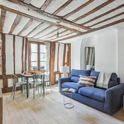 Serenty - Chic 1BR Steps from the Louvre & Palais Royal & Opéra