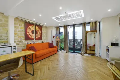 Cuisine ou kitchenette dans l'établissement Paris Arty Lovers