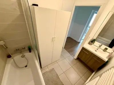 Salle de bains dans l'établissement Asnières