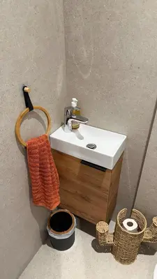 Salle de bains dans l'établissement Appartement neuf dans le centre de clamart à 8 min de train de Montparnasse
