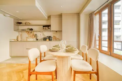 Cuisine ou kitchenette dans l'établissement Paris La Belle - Lafayette