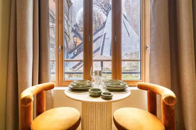 Coin salon dans l'établissement Paris La Belle - Lafayette
