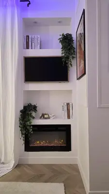 Bibliothèque dans l'appartement