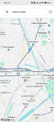Plan de l'établissement Studio à Partager