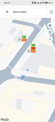 Plan de l'établissement Studio à Partager