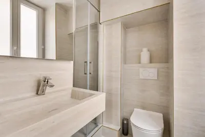 Salle de bains dans l'établissement Magnifique Studio ile saint louis - Paris 4 - 2P