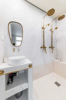 Salle de bains dans l'établissement Studio lumineux et moderne proche du metro - 2P