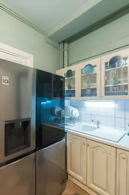 Cuisine ou kitchenette dans l'établissement 2BR - Sleep 7 - Trocadero Area - Modern & Spacious