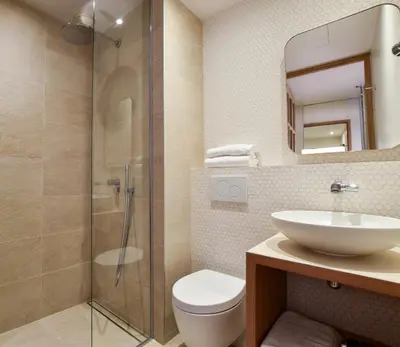 Salle de bains dans l'établissement Victoire & Germain