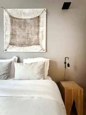 Un ou plusieurs lits dans un hébergement de l'établissement Romantic Montmartre - bright apartment - Paris