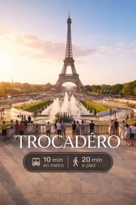 Lieu d'intérêt à proximité de l'appartement