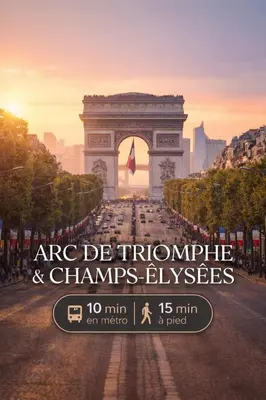 Lieu d'intérêt à proximité de l'appartement
