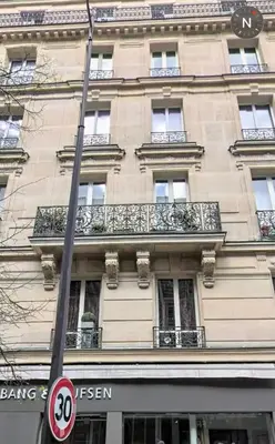 Plan de l'établissement Elegant Apartment Close to Champs-Élysées