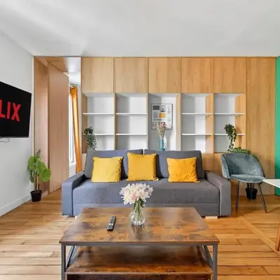 Quartier Les Marais 1 Bedroom Apartment with Netflix