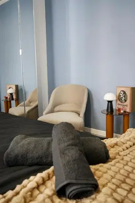 Coin salon dans l'établissement Chocolat Paris, Cozy apartment