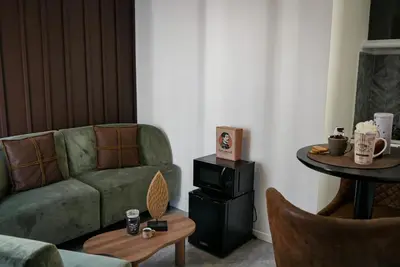 Coin salon dans l'établissement Chocolat Paris, Cozy apartment