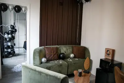Coin salon dans l'établissement Chocolat Paris, Cozy apartment