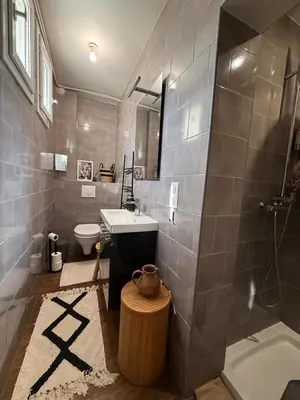 Salle de bains dans l'établissement Bright two-room apartment - Courbevoie
