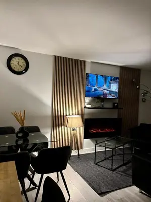 Télévision ou salle de divertissement dans l'établissement Votre cocon Paris La Défense
