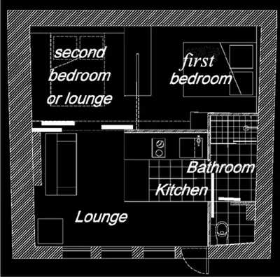 Plan de l'établissement Paris Interiors Rentals - Le Marais LOUVRE - NOTRE DAME