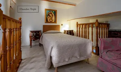 Un ou plusieurs lits dans un hébergement de l'établissement Grand Hôtel du Bel Air