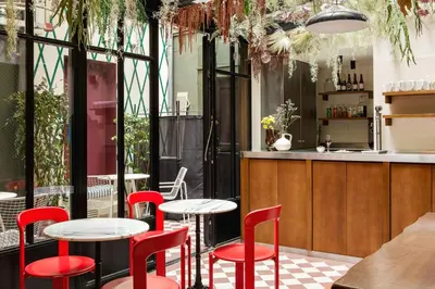 Restaurant ou autre lieu de restauration dans l'établissement Hôtel Dalila- Orso Hotels