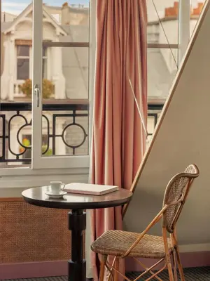 Balcon ou terrasse dans l'établissement Handsome Hotel
