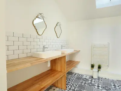 Salle de bains dans l'établissement Rent a Room - Residence Caire, Montorgueil