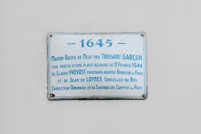Certificat, récompense, panneau ou autre document affiché dans l'établissement Jardin Saint Honoré Apartments