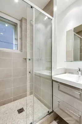 Salle de bains dans l'établissement Le Vintage