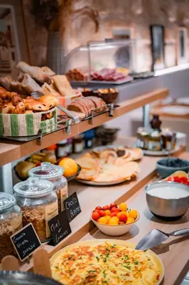 Nourriture dans l'hôtel ou à proximité