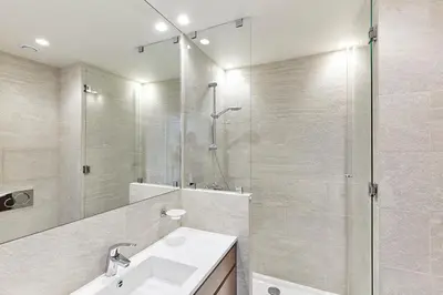 Salle de bains dans l'établissement Hotel Royal Phare