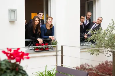 Clients de l'établissement Hôtel Mistral