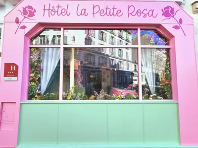 Plan de l'établissement Hotel La Petite Rosa