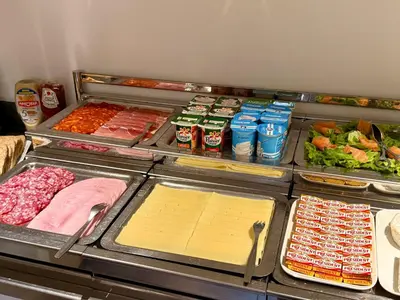 Nourriture dans l'hôtel ou à proximité