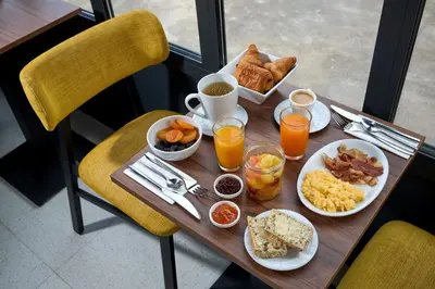 Nourriture dans l'hôtel ou à proximité