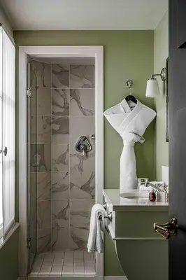 Salle de bains dans l'établissement La Chambre du Marais