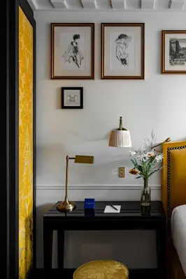 Coin salon dans l'établissement La Chambre du Marais
